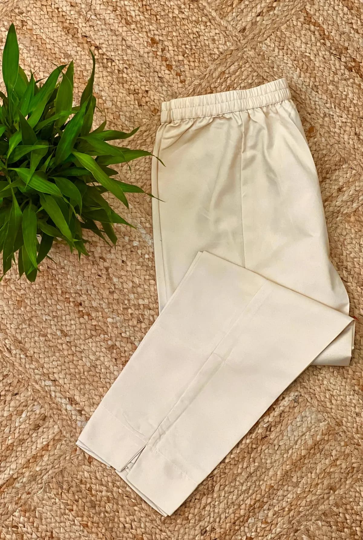 Our Own Brand Premium Bottom in Thar Laffer Cotton - Beige