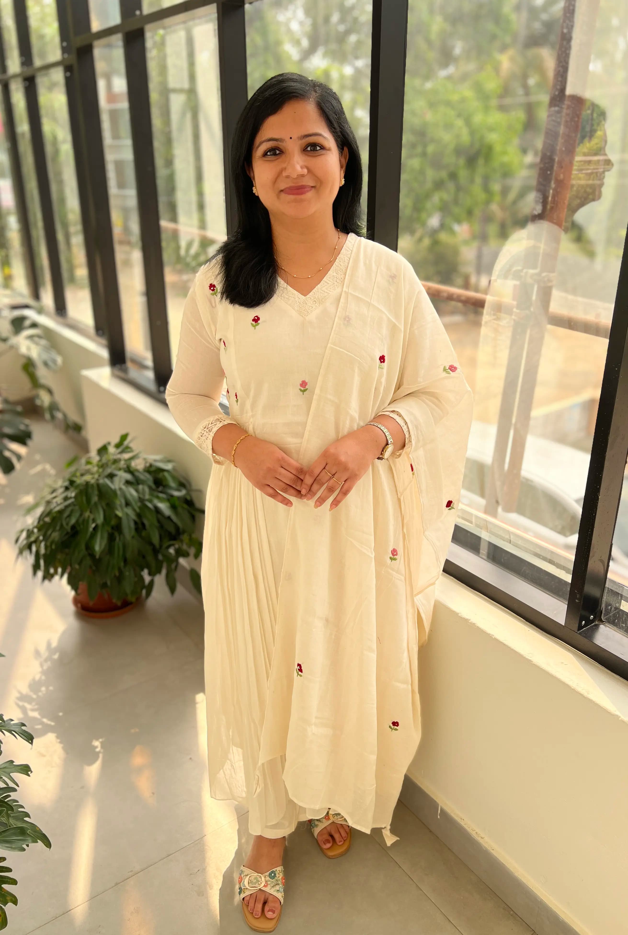 Soft Mul-Cotton 3 Piece Set - Off-White