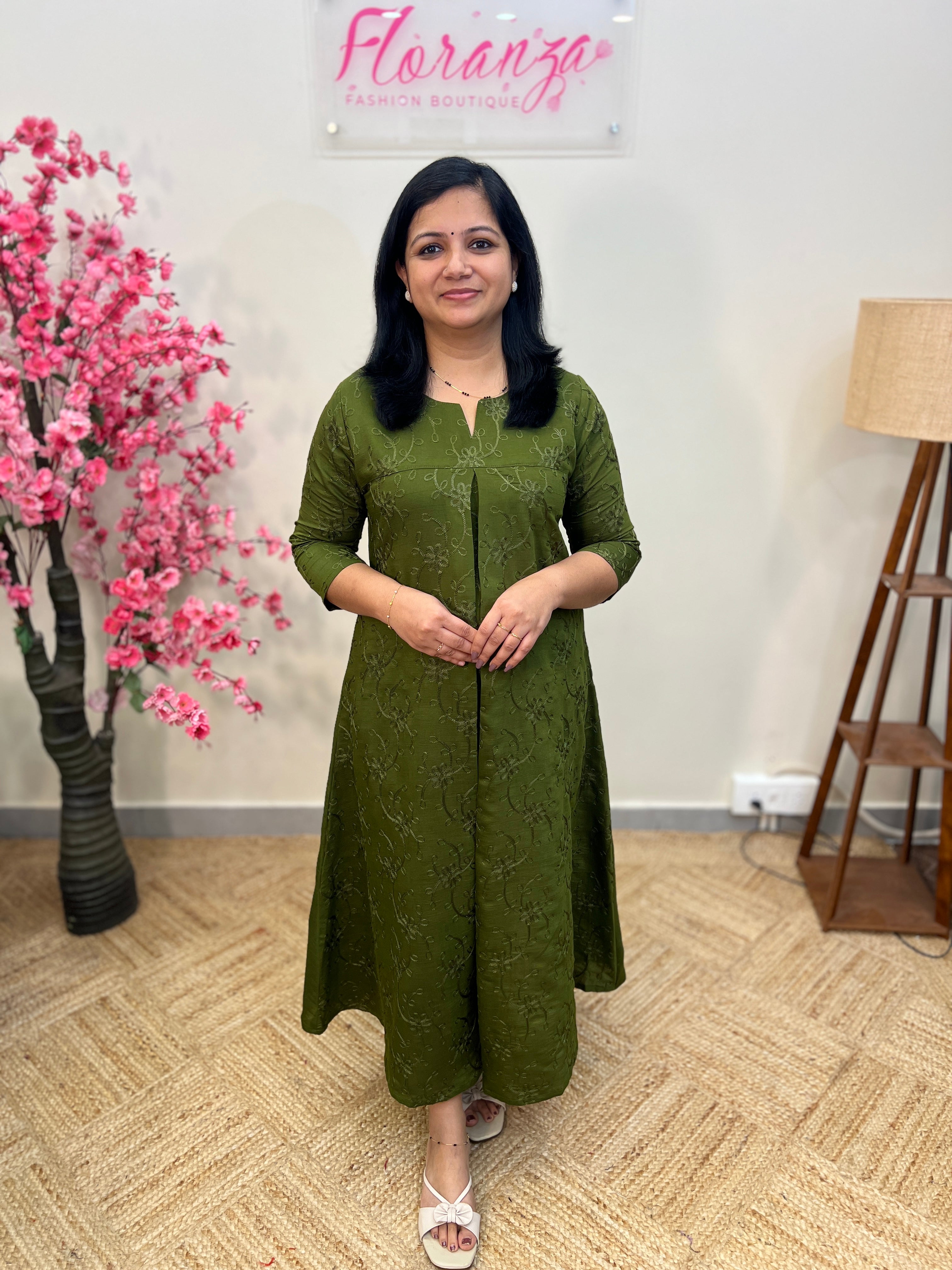 Aline Kurti in Vatican Silk - 3792