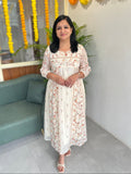 Pre-book Onam Special Florista Kurti In Mul-Chanderi with embroidery - 3835