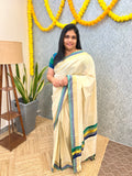 Onam Special Saree in Tissue (3921)