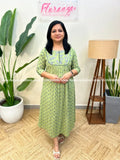 Aline Kurti In Cotton - Green (3957G) - Green / M
