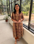 Anvita Brand Kurti in Cotton - Chiku (4049) - CHIKU / L