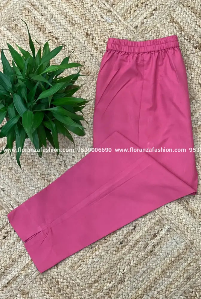 BARBIE PINK Thar Laffer Cotton - 2744 - BARBIE PINK / S