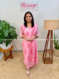 Cotton 3 Piece Set - Baby Pink (4003) - BABY PINK / M