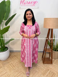 Florista 2 Piece Set in Cotton - Pastel Pink (4059B) - pastel pink / M