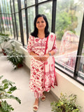 Florista 3 Piece Set In Printed Cotton - 3669 - S