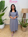 Florista Aline Kurti in Cotton - Ash- (4073D) - Ash / S