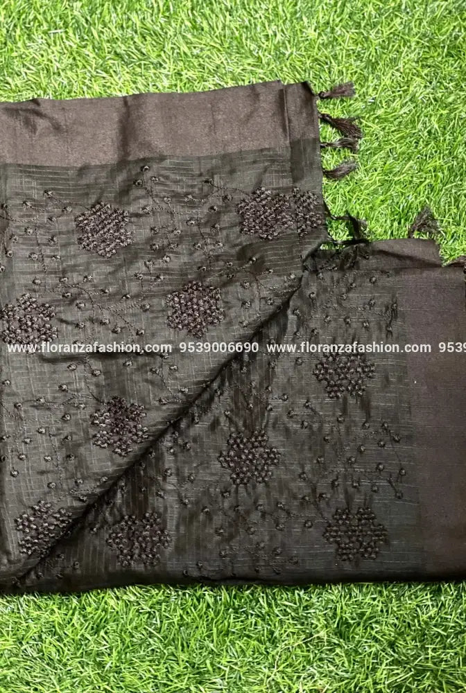 Kota Fabric Dupatta with Embroidery - 1530G