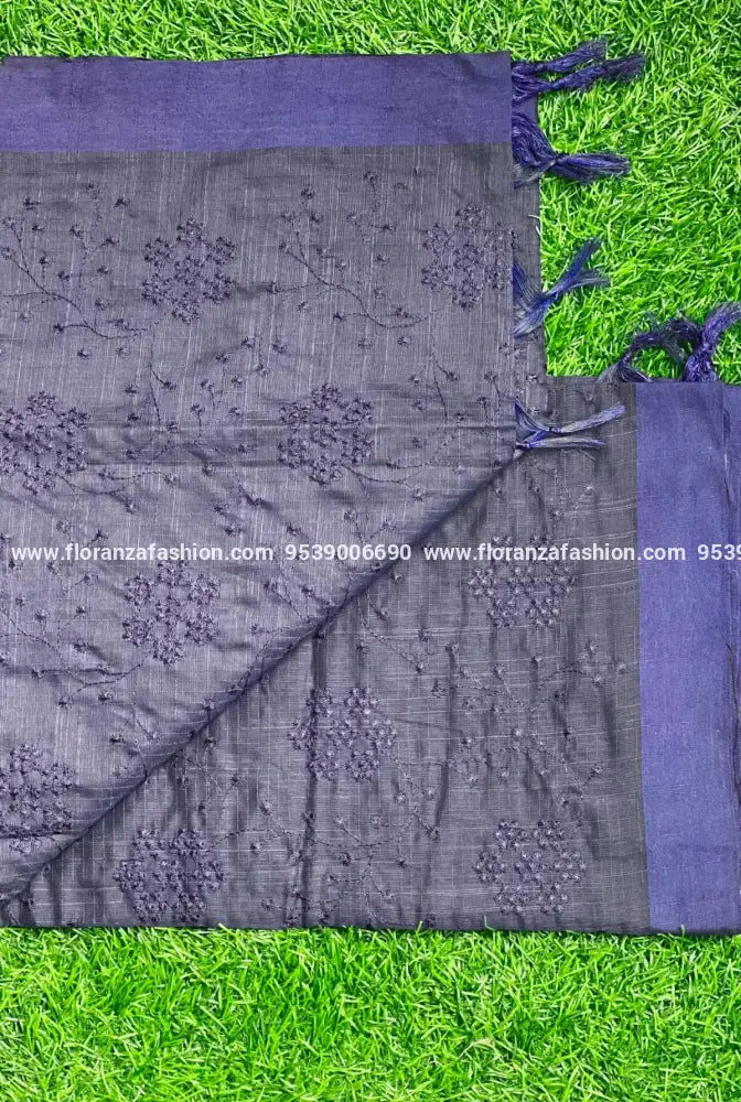 Kota Fabric Dupatta with Embroidery - 1530J