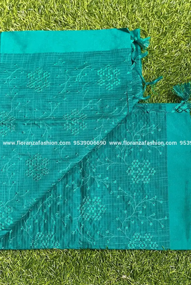 Kota Fabric Dupatta with Embroidery - 1530N