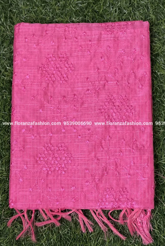 Kota Fabric Dupatta with Embroidery - 1530R