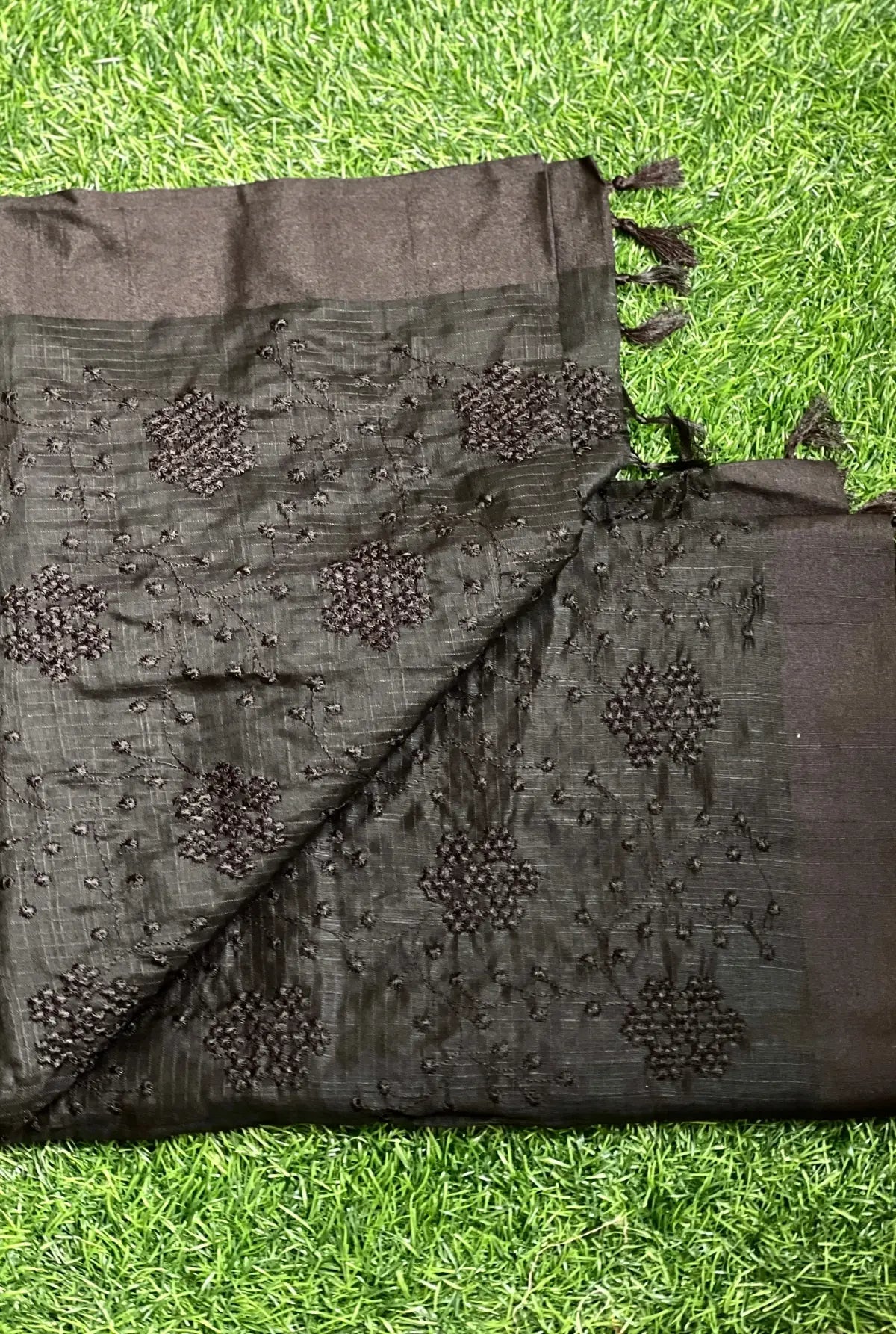 Kota Fabric Dupatta with Embroidery - 1530G