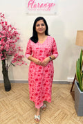 Florista 2 piece set in printed cotton - 3643