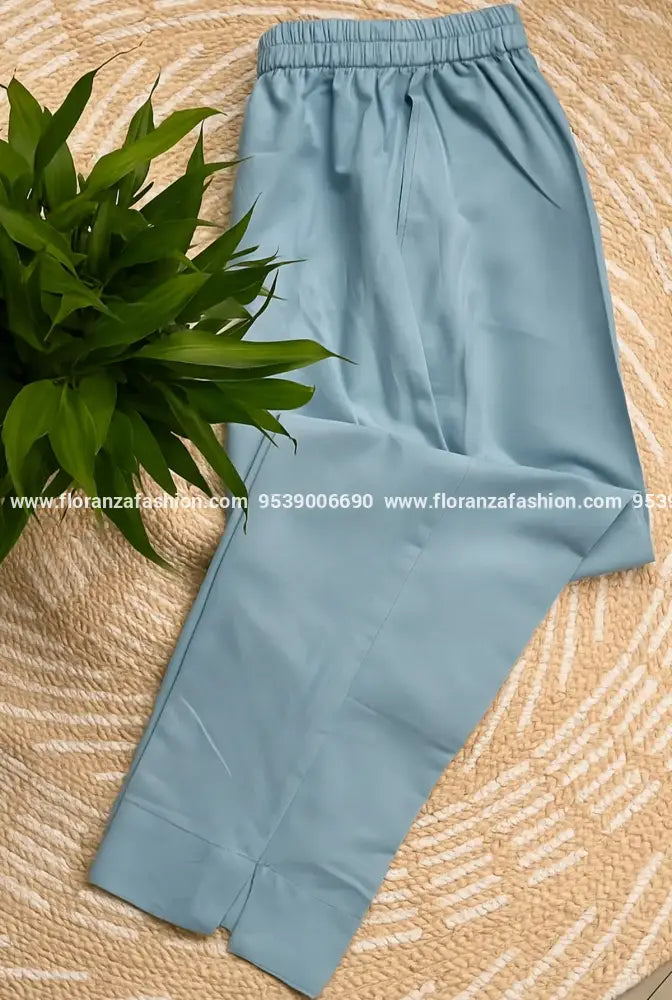 Our Own Brand Premium Bottom in Thar Laffer Cotton - 2744 - ICE BLUE / S