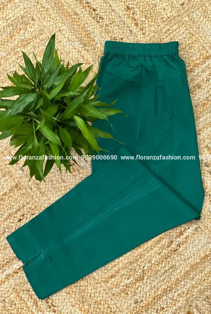 Our Own Brand Premium Bottom in Thar Laffer Cotton - 2744 - PEACOCK BLUE / S
