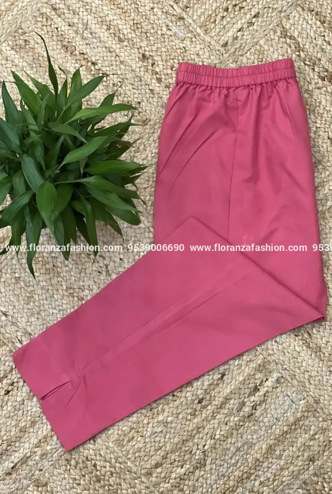 Our Own Brand Premium Bottom in Thar Laffer Cotton - 2744 - Pink / S