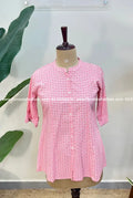 Short Kuurti in Cotton - Pink (1004A) - Pink / M