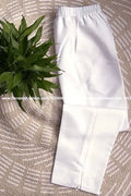 Thar Laffer Cotton - Pure White (2744) - Pure White / S