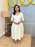 Pre-Book Onam Special Florista Kurti In Slub Silk - (3842)