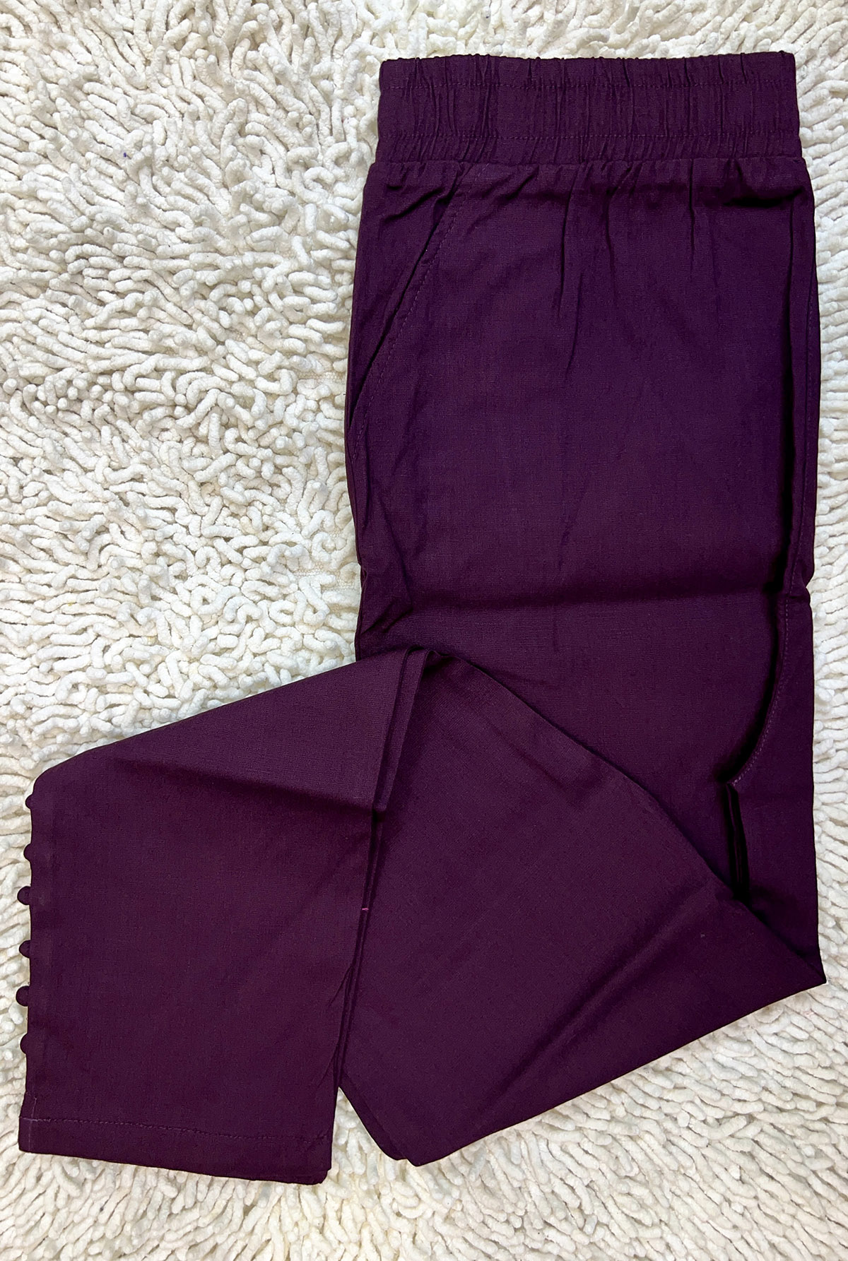 Dark Purple Lounge Pants with pockets – Jami Ray Vintage